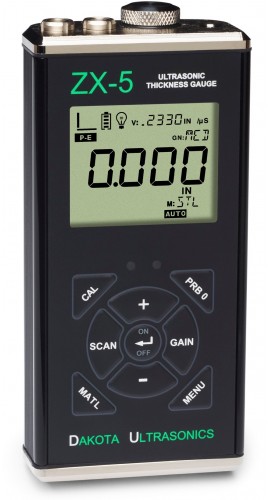 Ultrasonic Thickness Gauge “Dakota” Model ZX-5 Ultrasonic Thickness Gauge “Dakota” Model ZX-5